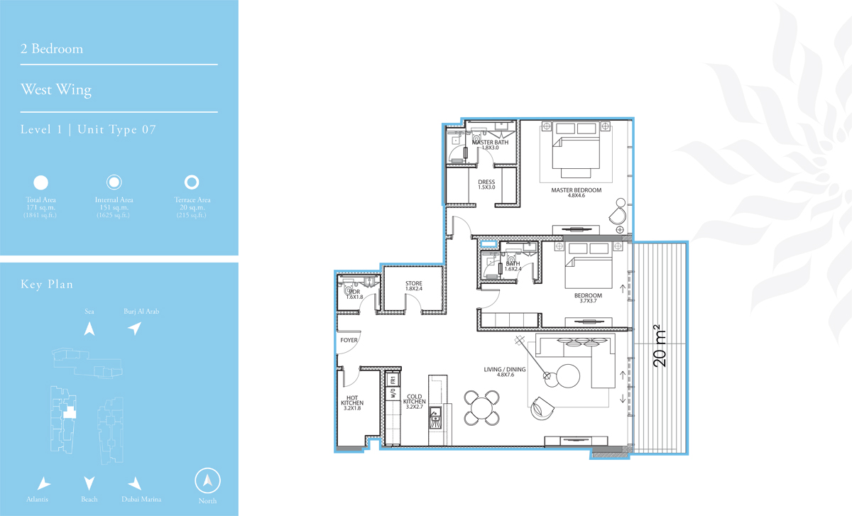 2 Bedroom